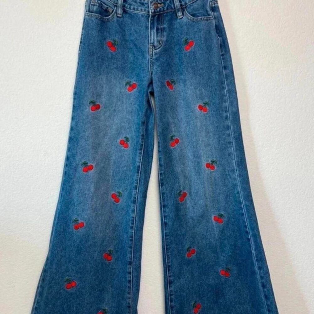 Ashley-mason Women's Blue and Navy Jeans - Picture 2 of 8